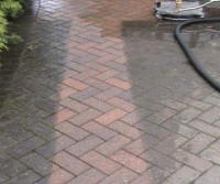 Jet wash path